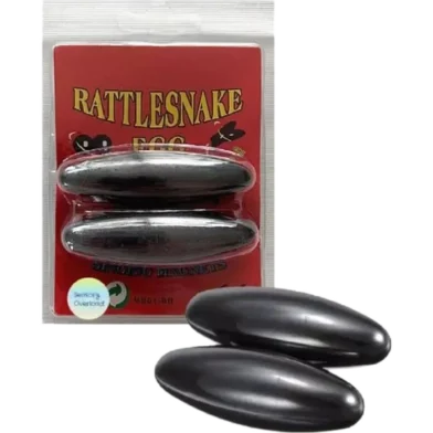 Singing Magnet Rattlesnake Egg Shape Magnet - 2 Pcs - Rokomari product